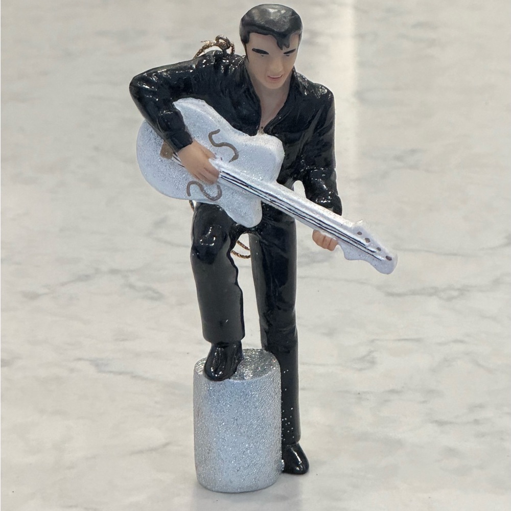 Vintage Collectable Elvis Christmas Ornament